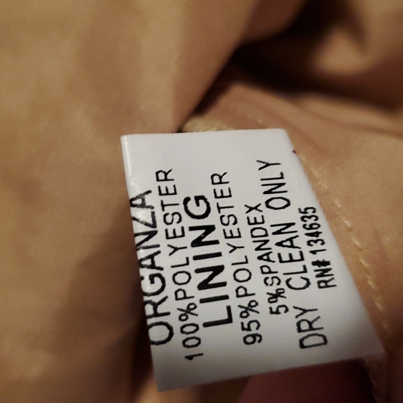 NWOT Modcloth Blue & Gold Strapless Dress 👗 - Picture 6 of 6